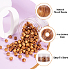 Natural Wood Beads WOOD-TA0001-01-LF-5
