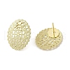 Brass Stud Earring Findings KK-Q793-12G-2