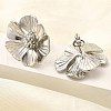 304 Stainless Steel Stud Earrings EJEW-H146-01P-3