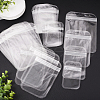 100Pcs 4 Styles Transparent Plastic Zip Lock Bags OPP-TA0001-03-16