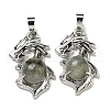 Natural Labradorite Pendants G-G111-01P-02-1