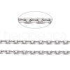 Tarnish Resistant 304 Stainless Steel Cable Chains CHS-D033-03P-02-2