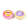 Printed Opaque Acrylic Beads MACR-N018-01-2