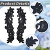 Flower Polyester Computerized Embroidery Sew on Ornament Accessories DIY-WH0308-462A-6