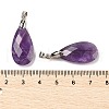 Natural Amethyst Pendants G-L614-D03-P03-3