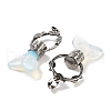Opalite Whale Tail Big Pendants G-Q163-03AS-01-2