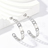 304 Stainless Steel Stud Earrings EJEW-Z089-12P-1