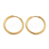 PVD Vacuum Plating 304 Stainless Steel Huggie Hoop Earrings for Women EJEW-F280-07F-G-1