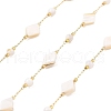 Ion Plating(IP) 304 Stainless Steel Paperclip Chains CHS-P018-18G-1