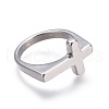 Tarnish Resistant 304 Stainless Steel Finger Rings RJEW-O032-12P-18mm-2