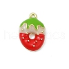 Alloy Enamel Pendants PALLOY-R151-43G-01-1