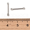 Non-Tarnish 304 Stainless Steel Connector Charms STAS-Q323-04D-P-3
