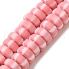 Polymer Clay Beads Strands CLAY-H006-02H-1