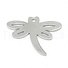 Non-Tarnish 201 Stainless Steel Stamping Blank Tag Pendants STAS-T008-026-1-1