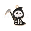 Halloween Theme Alloy Enamel Pendants ENAM-I053-A03-1