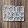 DIY Irregular Shape Pendants Silicone Molds DIY-A038-02A-3