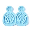 DIY Leaf Dangle Stud Earrings Silicone Molds DIY-I037-01C-1