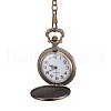 Alloy Quartz Pocket Watches WACH-L044-10AB-3