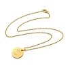 Constellation Pendant Necklaces NJEW-S422-04G-12-3