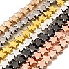 Electroplate Glass Beads Strands EGLA-V001-07-1