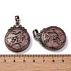 Natural Rose Quartz Pendants G-A241-02R-03-3