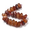 Natural Red Agate Beads Strands G-K392-A03-3