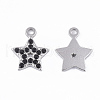 304 Stainless Steel Pendants STAS-T050-001-3