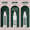 BENECREAT Empty Plastic Press Pump MRMJ-BC0001-48-15ml-5