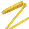 7M Polyester Jacquard Floral Ribbons SRIB-WH0011-136-1