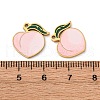 Fruit Seris 304 Stainless Steel Enamel Charms STAS-U060-03G-01-3