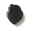 Natural Rainbow Obsidian Pendants G-D471-09-2