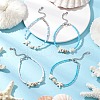 Glass Seed Beaded Bracelets BJEW-JB11703-1