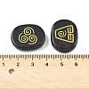 4Pcs 4 Styles Natural Obsidian Display Decorations G-F786-02B-07-3