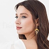 925 Sterling Silver Hoop Earrings Findings STER-S002-55B-A-5