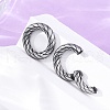 316 Stainless Steel Spring Gate Rings STAS-D303-11P-01-4
