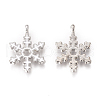 Platinum Plated Alloy Pendants X-PALLOY-L228-010P-2