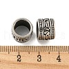 316 Surgical Stainless Steel Large Hole Beads STAS-Q326-09AS-01-2