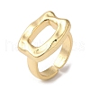 Alloy Open Cuff Rings for Women RJEW-S412-04G-08-2