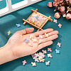 100Pcs Plating Acrylic Beads DIY-TAC0020-61-14