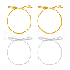 Metallic Stretch Loops with Pre-Tied Bows EC-BC0001-19-1