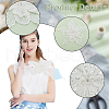 BENECREAT Plastic Imitation Pearl & Sequin Beading Appliques DIY-BC0012-60-4