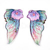 Epoxy Resin Pendants RESI-T057-28D-1