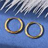 PVD Vacuum Plating 304 Stainless Steel Huggie Hoop Earrings for Women EJEW-F280-07C-G-4
