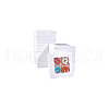 Rectangle Paper Biscuit Boxes with Clear Window CON-WH0107-03-7