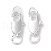 Rack Plating Brass Lobster Claw Clasps KK-F090-24S-02-1