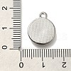Anti-Tarnish 304 Stainless Steel Pendants STAS-U031-14P-3