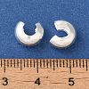 Brass Crimp Bead Cover KK-K383-07B-S-3