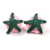 Cotton Knitting Artificial Flower DIY-P082-01C-3