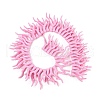 Opaque Acrylic Imitation Coral Beads Strands SACR-P033-02A-02-3