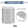   1 Roll 100 Yards Round Nylon Braided Thread NWIR-PH0002-22F-2